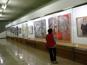 画伯の展覧会